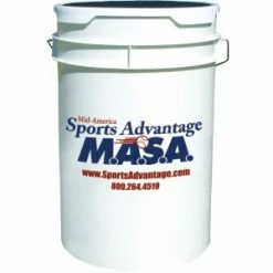 [ 2 ] M.A.S.A. Ball Bucket With Padded Seat