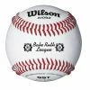 [ 4 ] Wilson A1082B SST Babe Ruth Tournament Baseballs