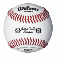 [ 4 ] Wilson A1082B SST Babe Ruth Tournament Baseballs