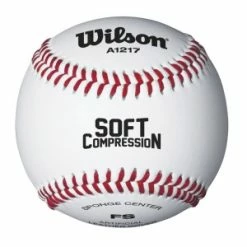 [ 6 ] Wilson A1217B Soft Compression Baseballs