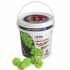[ 2 ] JUGS Small Ball Bucket- 4 Dz Yellow