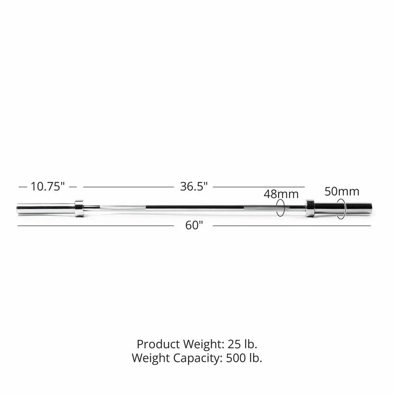 60" Olympic Barbell - Image 2